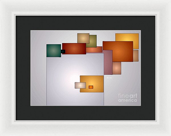 Framed Print - Geometric Abstract