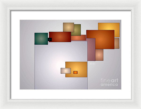 Framed Print - Geometric Abstract