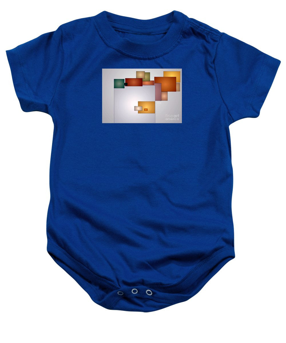 Baby Onesie - Geometric Abstract