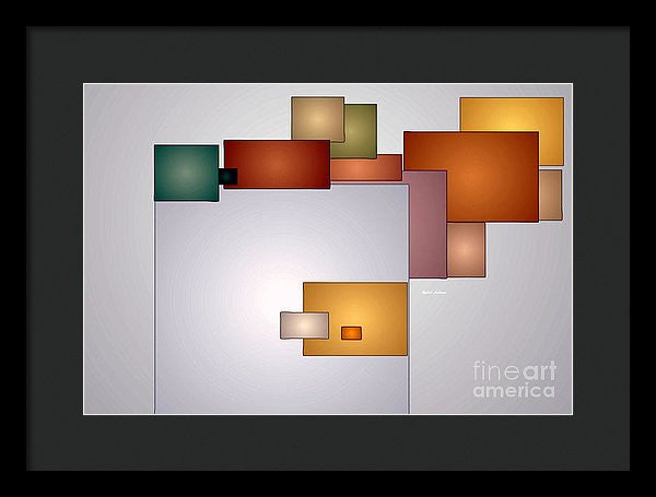 Framed Print - Geometric Abstract