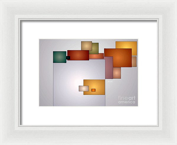 Framed Print - Geometric Abstract