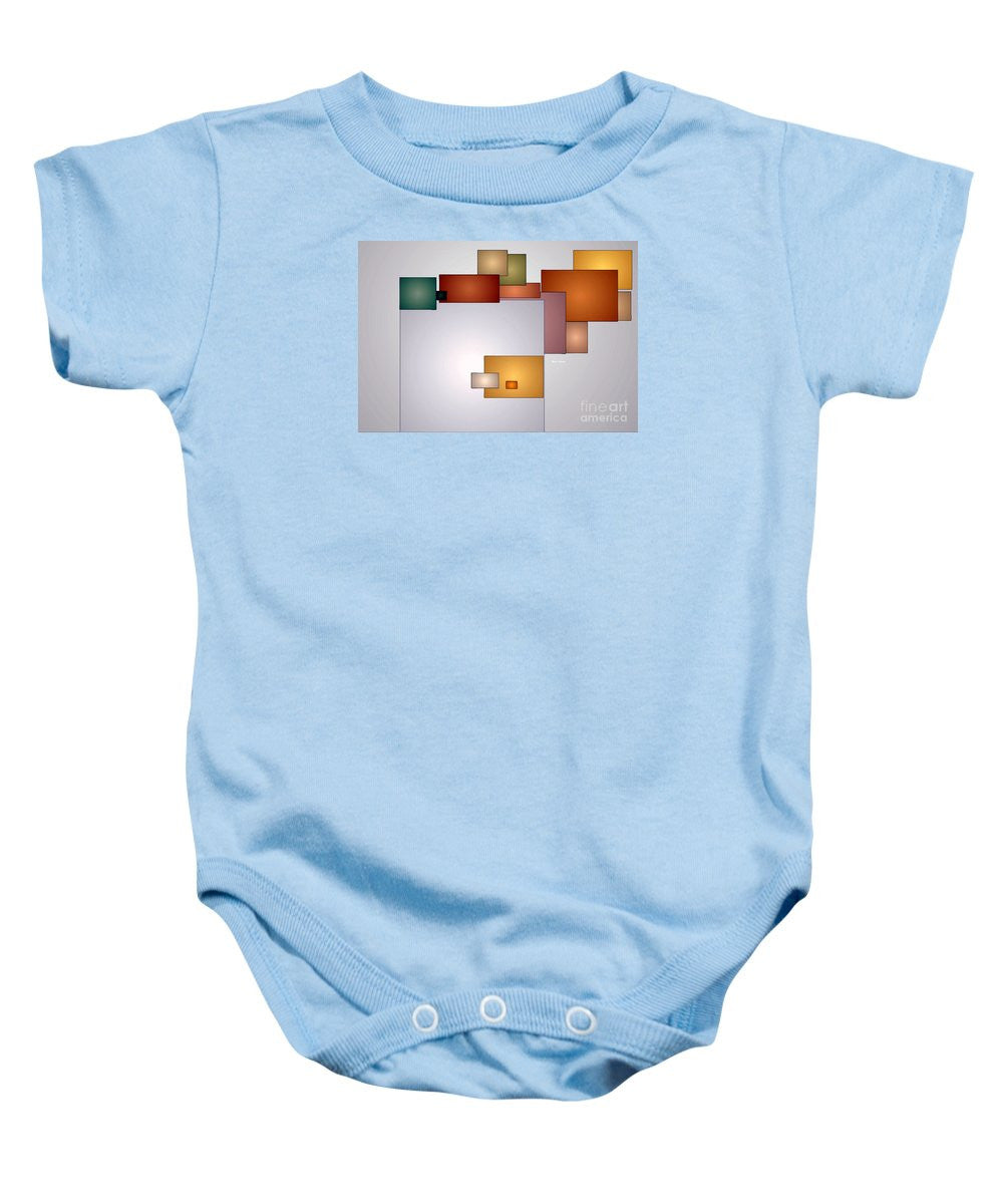 Baby Onesie - Geometric Abstract