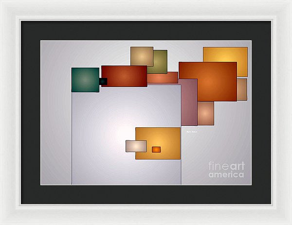 Framed Print - Geometric Abstract