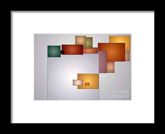 Framed Print - Geometric Abstract