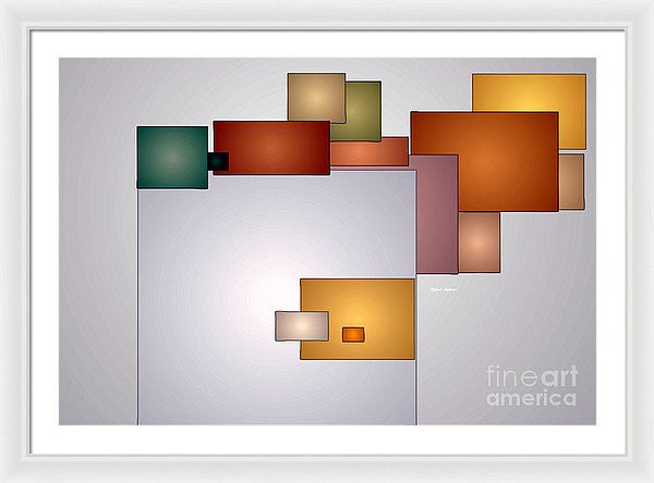 Framed Print - Geometric Abstract