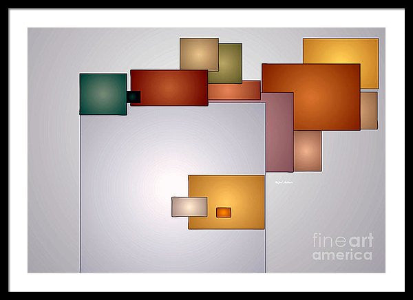 Framed Print - Geometric Abstract