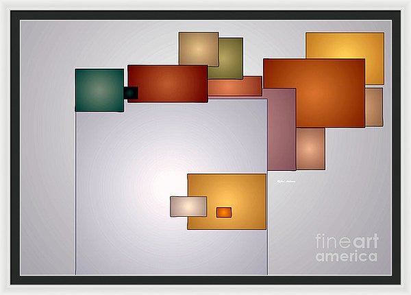 Framed Print - Geometric Abstract