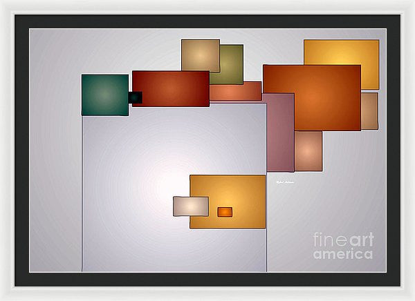 Framed Print - Geometric Abstract