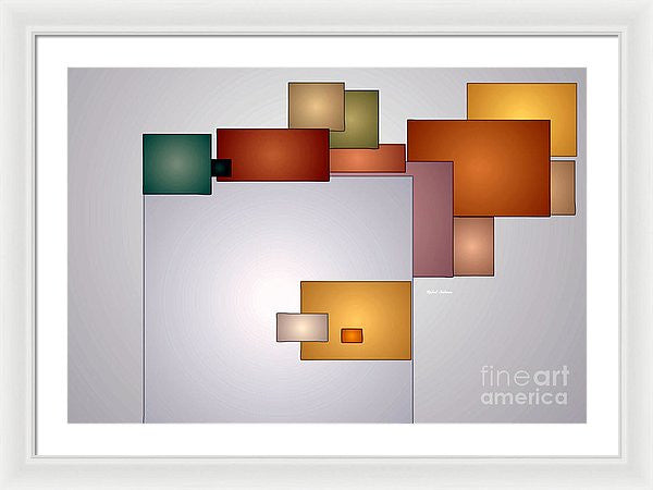 Framed Print - Geometric Abstract