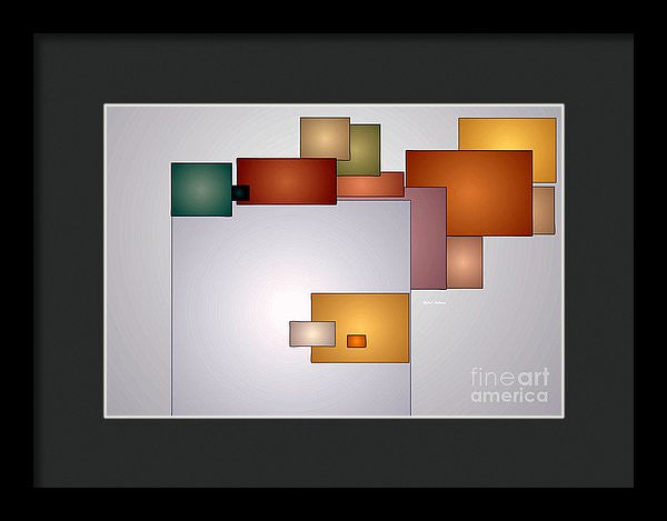 Framed Print - Geometric Abstract