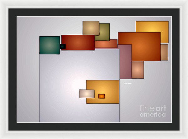 Framed Print - Geometric Abstract