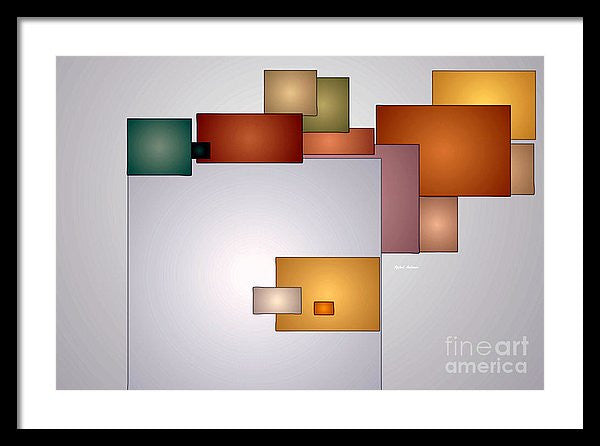 Framed Print - Geometric Abstract