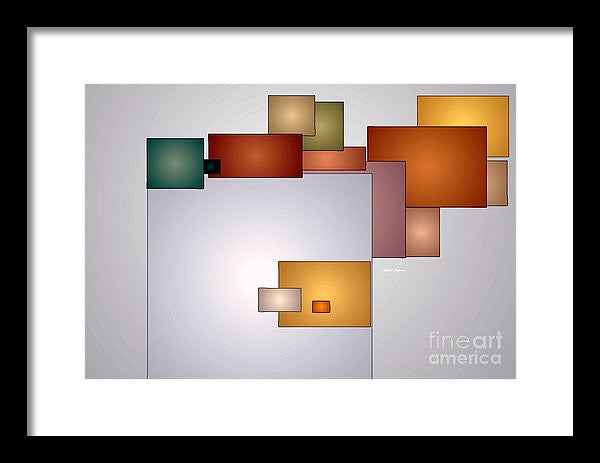 Framed Print - Geometric Abstract