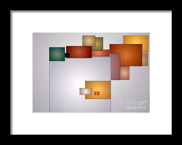 Framed Print - Geometric Abstract