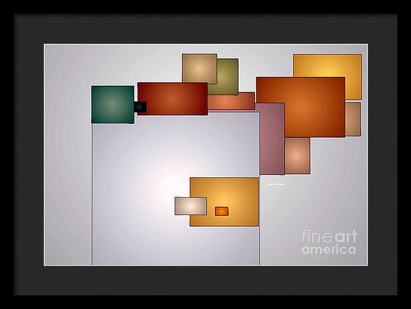 Framed Print - Geometric Abstract