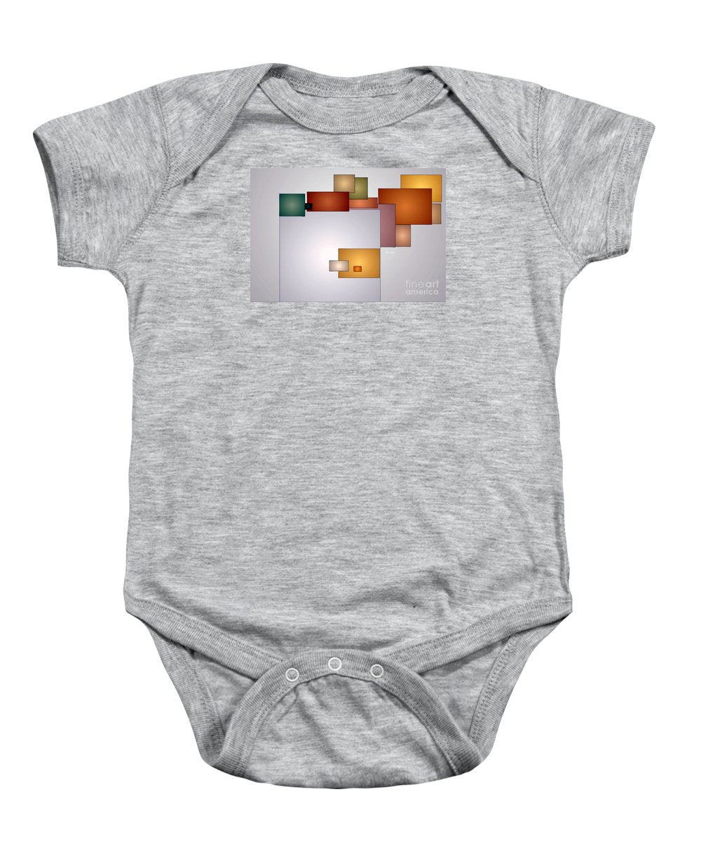 Baby Onesie - Geometric Abstract