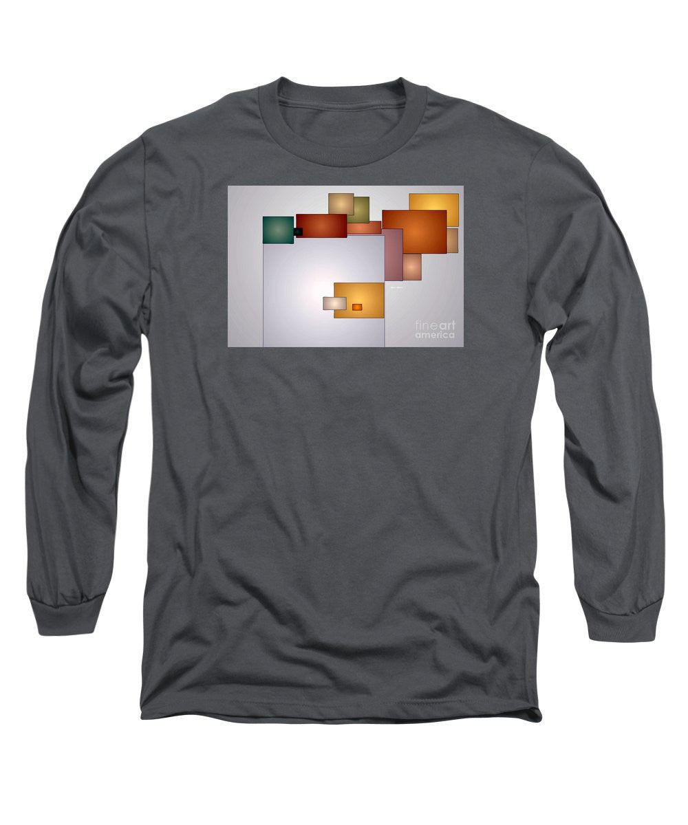 Long Sleeve T-Shirt - Geometric Abstract