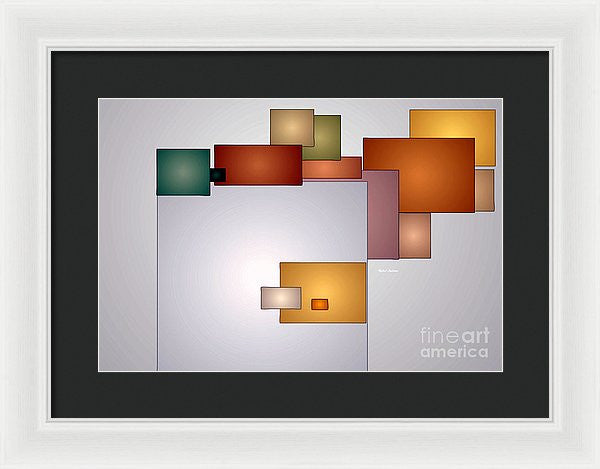 Framed Print - Geometric Abstract