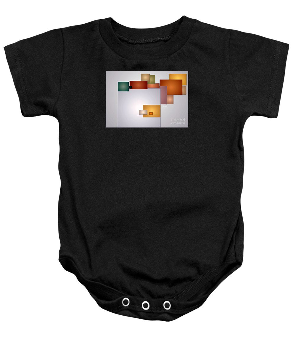 Baby Onesie - Geometric Abstract