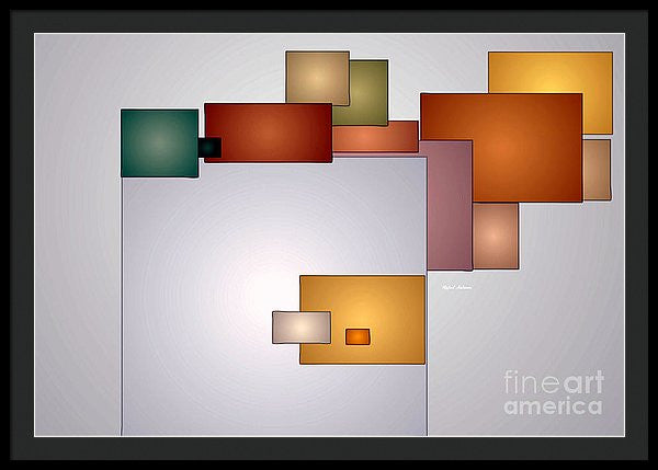 Framed Print - Geometric Abstract