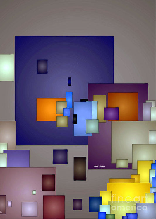 Art Print - Geometric Nightlife