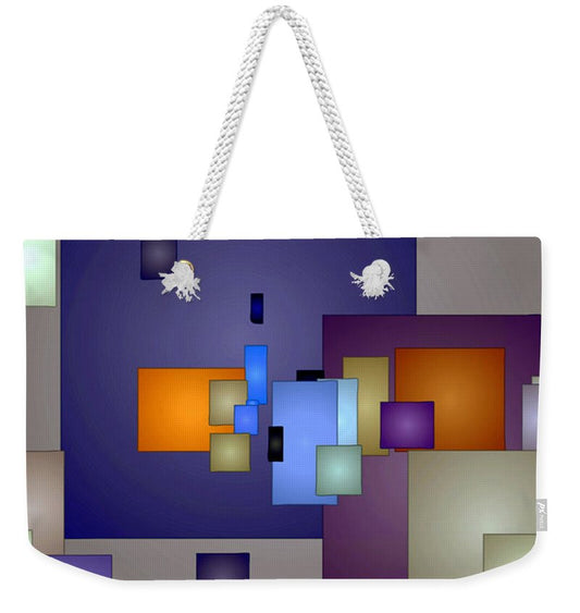 Weekender Tote Bag - Geometric Nightlife