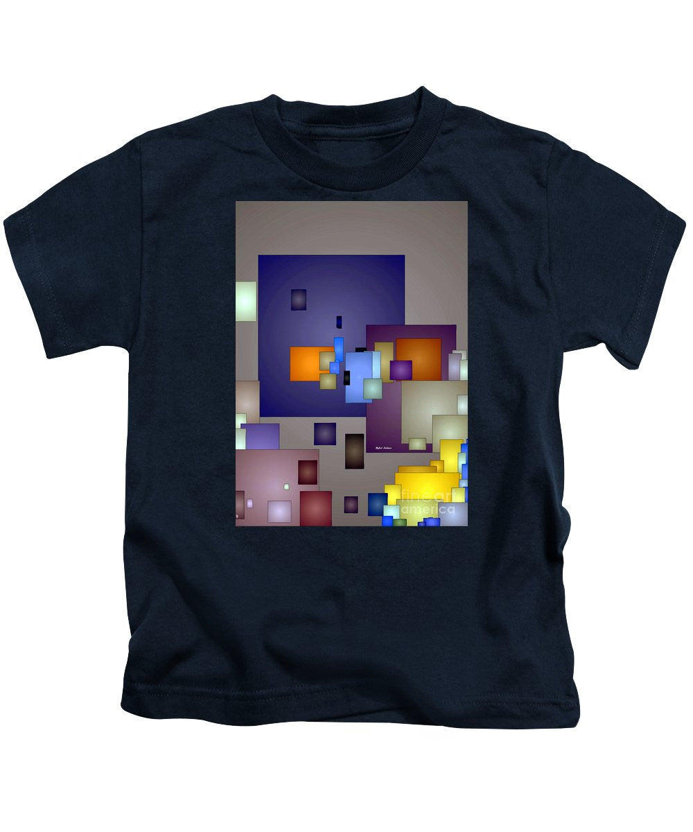 Kids T-Shirt - Geometric Nightlife