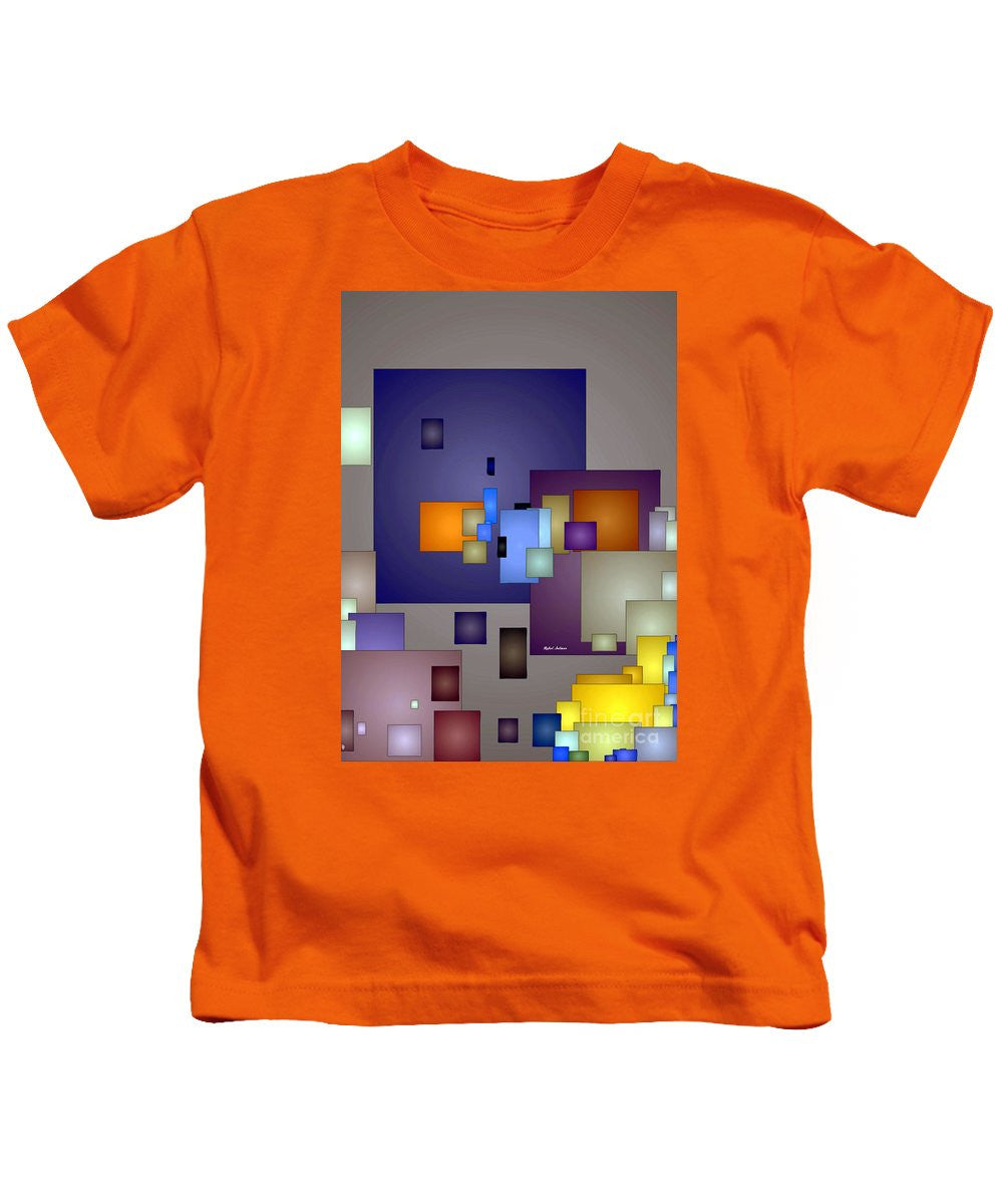 Kids T-Shirt - Geometric Nightlife