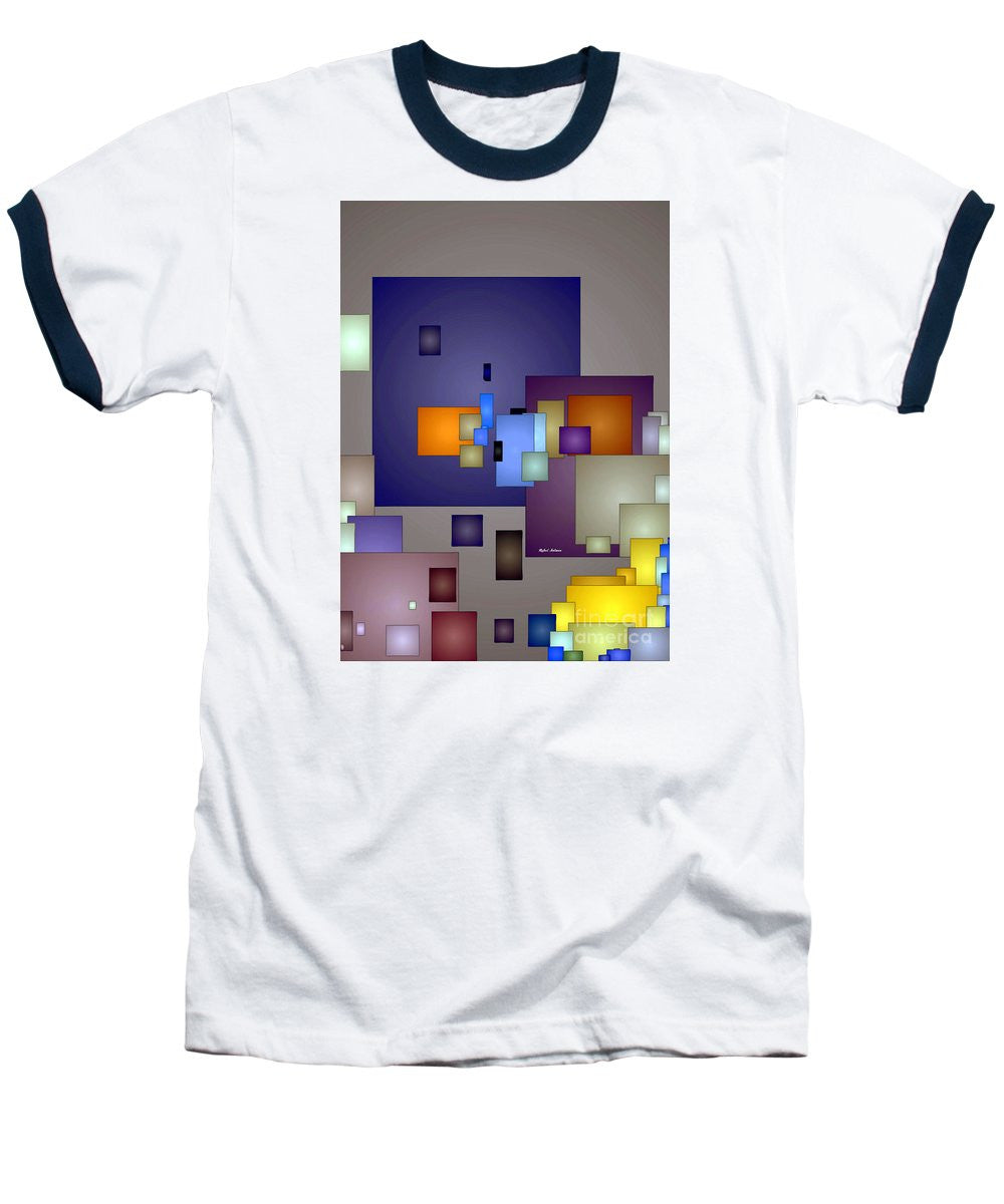 Baseball T-Shirt - Geometric Nightlife