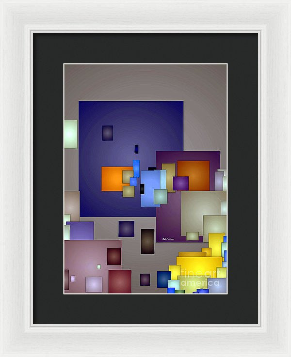 Framed Print - Geometric Nightlife