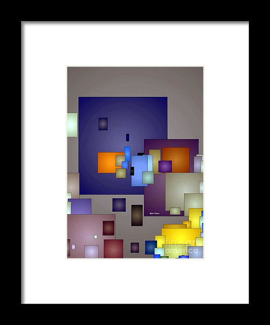 Framed Print - Geometric Nightlife