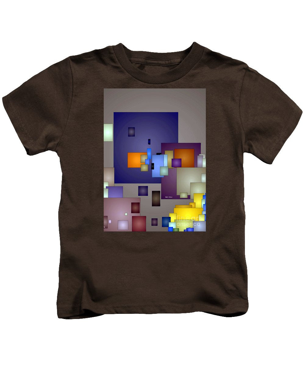 Kids T-Shirt - Geometric Nightlife