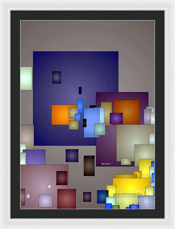 Framed Print - Geometric Nightlife