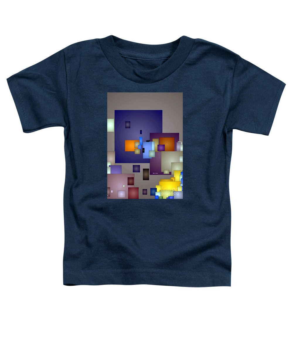 Toddler T-Shirt - Geometric Nightlife