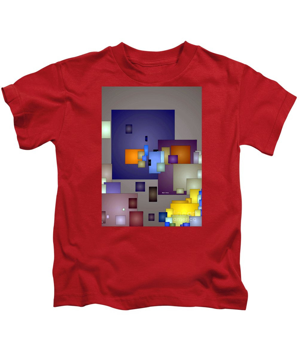 Kids T-Shirt - Geometric Nightlife