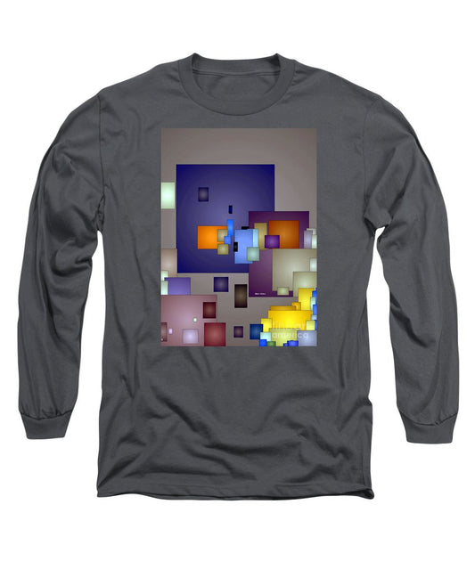 Long Sleeve T-Shirt - Geometric Nightlife