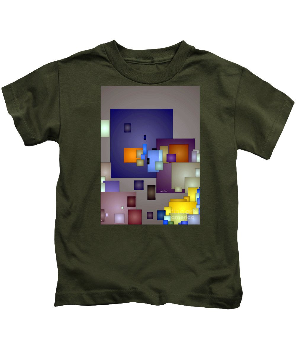 Kids T-Shirt - Geometric Nightlife