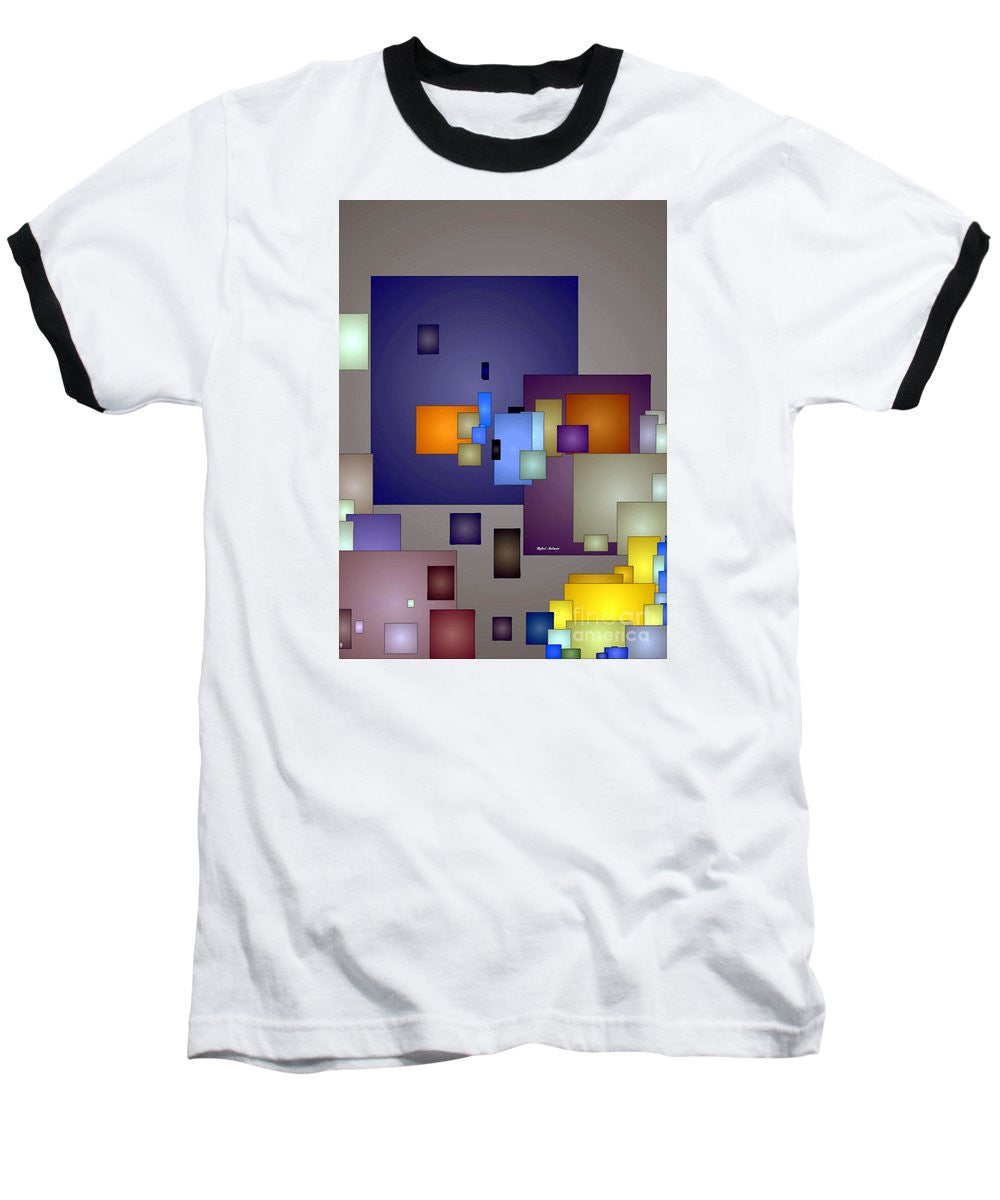 Baseball T-Shirt - Geometric Nightlife