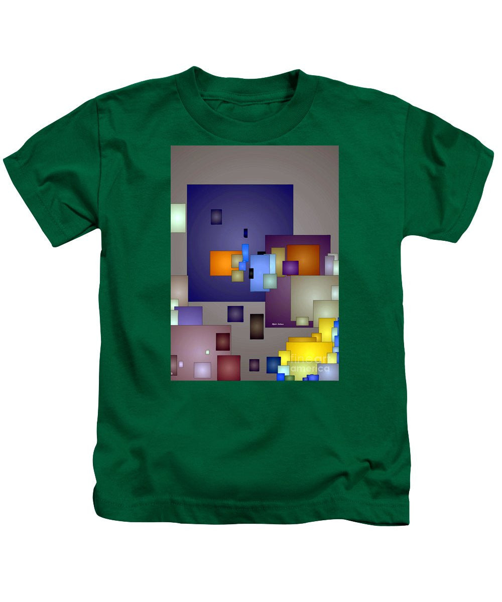 Kids T-Shirt - Geometric Nightlife