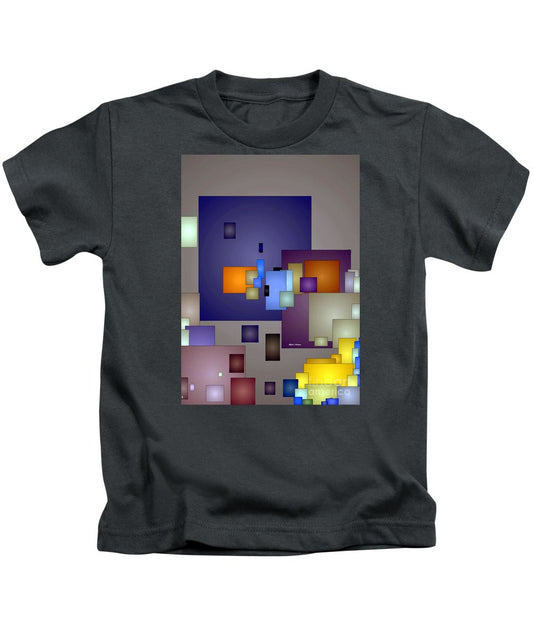 Kids T-Shirt - Geometric Nightlife