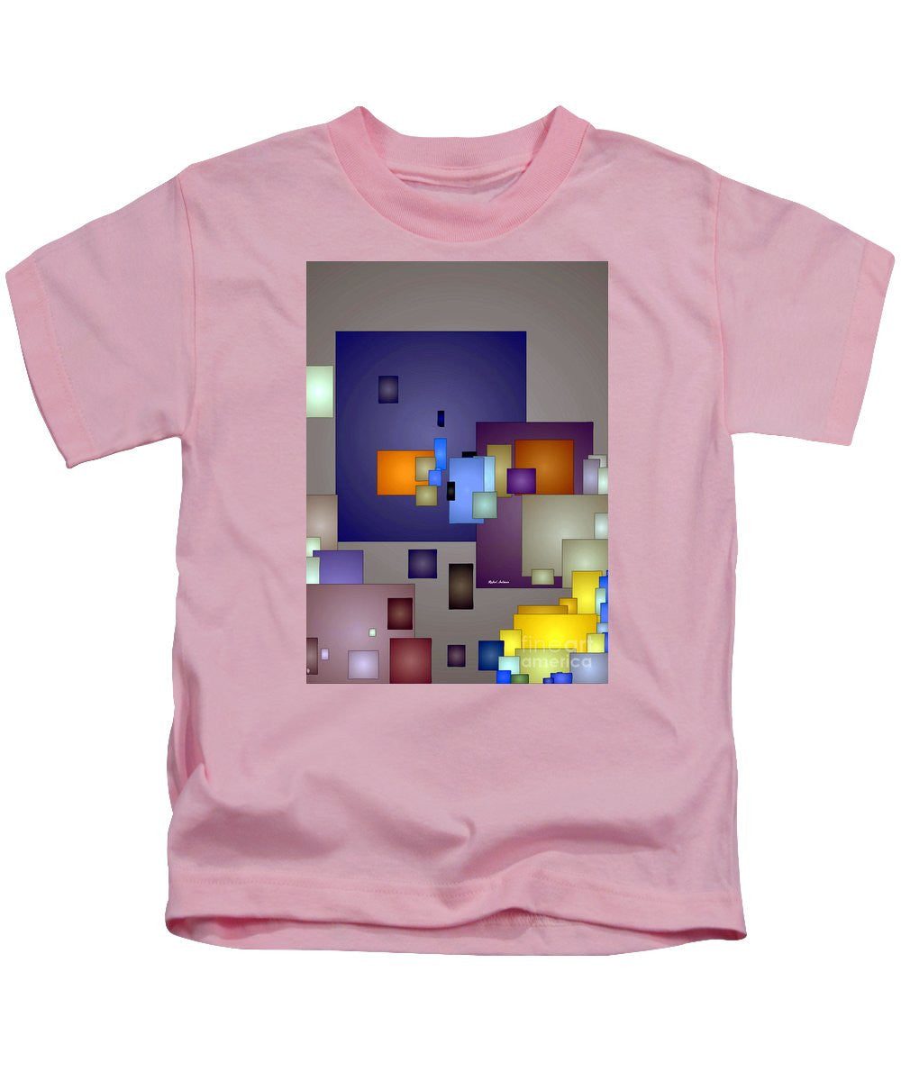 Kids T-Shirt - Geometric Nightlife