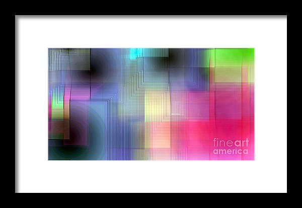 Geometric Patterns 1684 - Framed Print