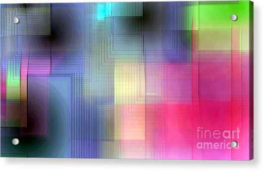 Geometric Patterns 1684 - Acrylic Print