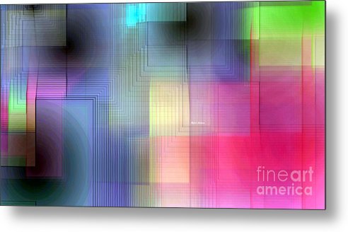 Geometric Patterns 1684 - Metal Print