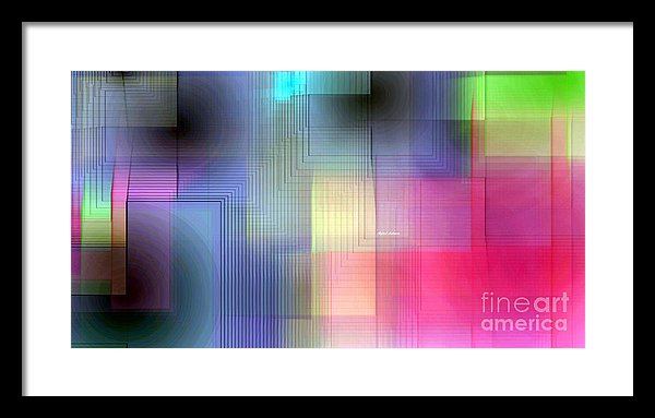 Geometric Patterns 1684 - Framed Print