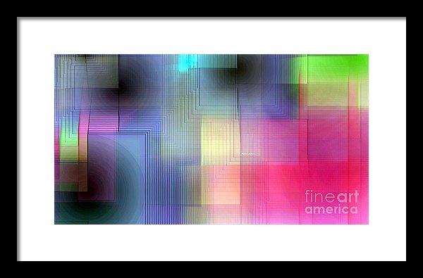 Geometric Patterns 1684 - Framed Print