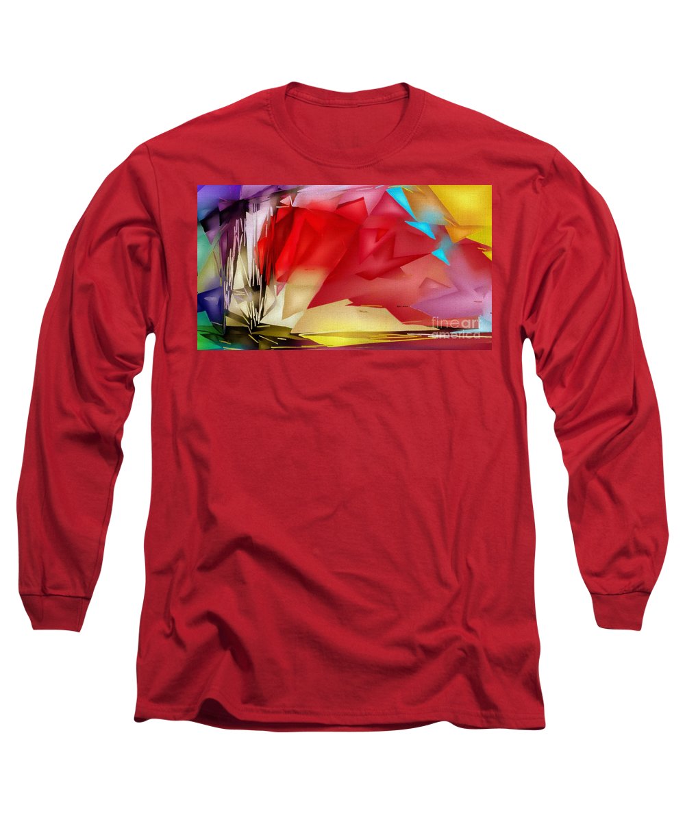 Geometric Rainbow - Long Sleeve T-Shirt