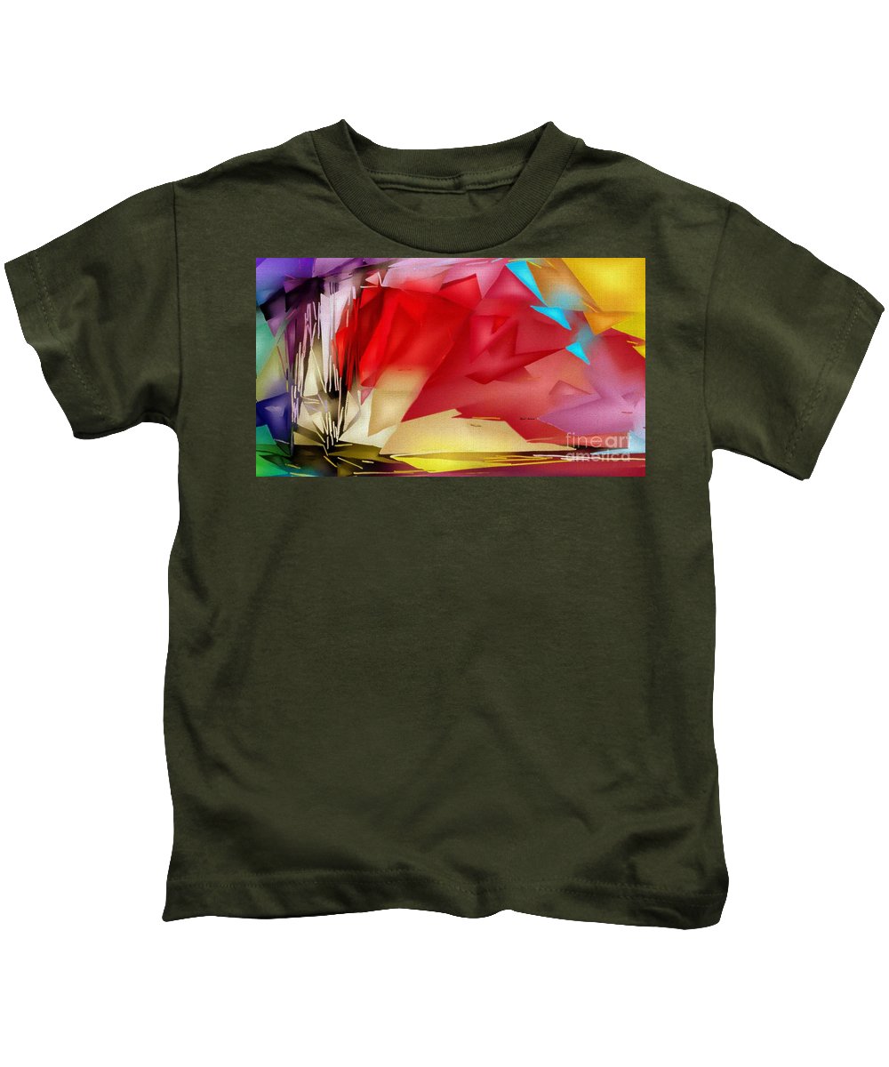 Arc-en-ciel géométrique - T-shirt pour enfants