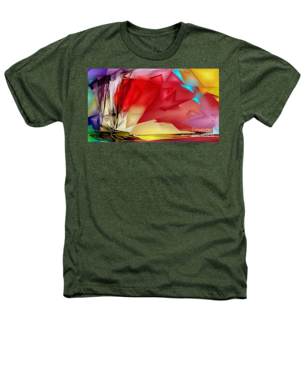 Geometric Rainbow - Heathers T-Shirt