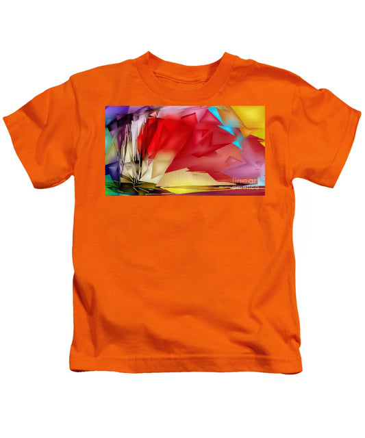 Arc-en-ciel géométrique - T-shirt pour enfants